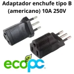 Adaptador enchufe americano (tipo B)