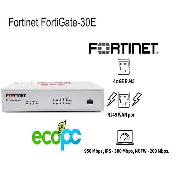 pptB302.pptm-2-7 Fortinet Fortigate 30E (seminuevo) - Imagen 1