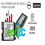 UPGRADE SSD 256 M.2 +8 GB DDR4 (seminuevo)