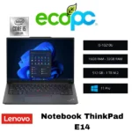Notebook ThinkPad E14 / I5 10210U / Categoría A (seminuevo)