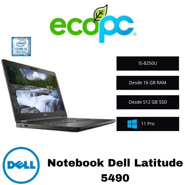 Notebook-Dell-Latitude-5490 Notebook Dell Latitude 5490 / I5 8250U / Grado C - Imagen 1