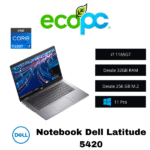 Notebook Dell Latitude 5420 / I7 1165G7 / 32 GB Ram / Grado B