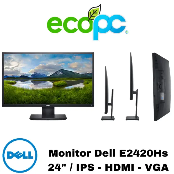 Monitor-dell-e2420hs Monitor Dell E2420HS 24.0" Base ajustable (seminuevo) - Imagen 1