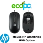 Mouse HP Alámbrico USB Optical de 2 botones (NUEVO)