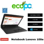 Notebook Lenovo 100e / Celeron N3450 / 4 GB ram / 120 GB / Grado A