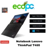 Notebook ThinkPad T495 / Ryzen 7 PRO 3700U / LENOVO / Grado A (seminuevo)