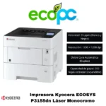 Impresora Kyocera ECOSYS P3155dn Láser Monocromo (seminuevo)
