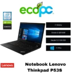 Notebook Lenovo Thinkpad P53s / i7-8565U / Quadro P520 2 GB / Grado A (seminuevo)