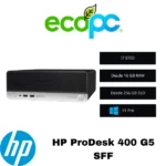 PC HP ProDesk 400 G5 SFF / I7-8700 / Windows 11 Pro / Grado A (seminuevo)
