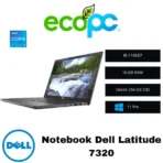 Notebook Dell Latitude 7320 / I5-1145G7 / 16 GB RAM / Grado B