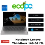 Notebook Lenovo ThinkBook 14S G2 ITL / I7-1135G7 / Grado B