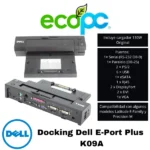 Docking Station Dell E-Port Plus K09A – NUEVA