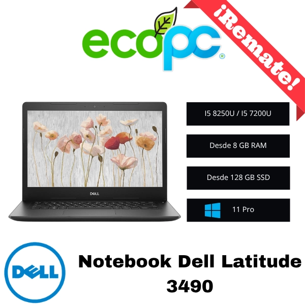 notebook-dell-latitude-3490FI Notebook Dell Latitude 3490 / I5 7ma - I5 8va / Remate 2da selección - Imagen 1