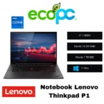 Notebook Lenovo Thinkpad P1 NVIDIA QUADRO T1200 / I7 11800H / Grado B