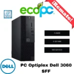 PC Optiplex Dell 3060 SFF / I5 8400 / Wi-Fi y Bluetooth - Remate