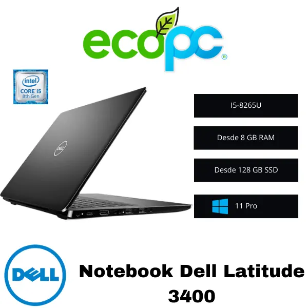 Notebook-dell-latitude-3400-C Notebook Dell Latitude 3400 I5-8265U / Grado C - Imagen 1